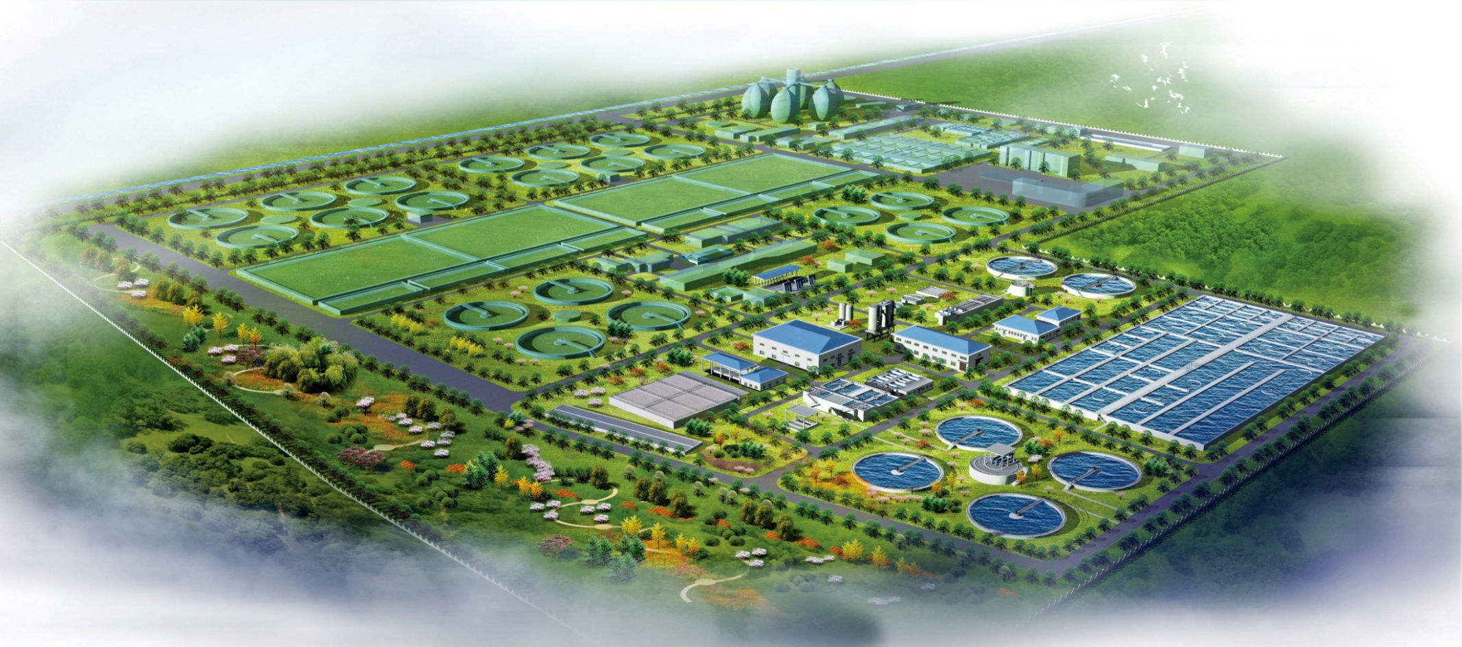 石家莊橋東污水處理廠 